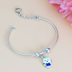 Load image into Gallery viewer, One Pair Bloom Kids 925 Silver Bracelet (Age group: Newborn to 3 years)
