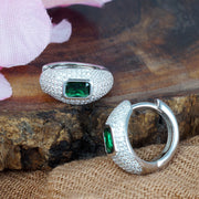 Hoops De Luv 925 Silver Earrings