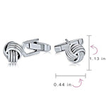 Load image into Gallery viewer, Knots 925 Sterling Silver Cufflink
