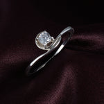 Load image into Gallery viewer, Splendor 925 Sterling Silver Solitaire Ring

