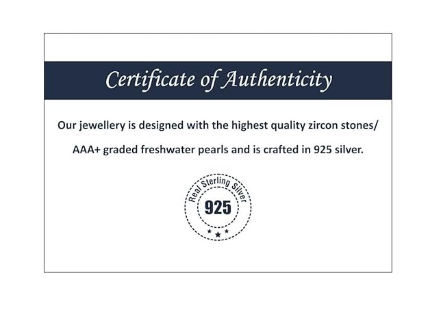 Yuva 925 Silver Necklaces with Adjustable Length