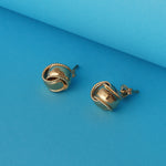 Load image into Gallery viewer, Twin Knot 925 Sterling Silver Stud Earrings
