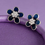 Load image into Gallery viewer, Sparkling Gems 925 Sterling Silver Stud Earrings
