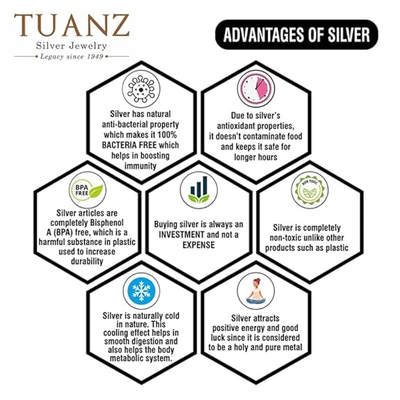 Yuva 925 Silver Necklaces with Adjustable Length