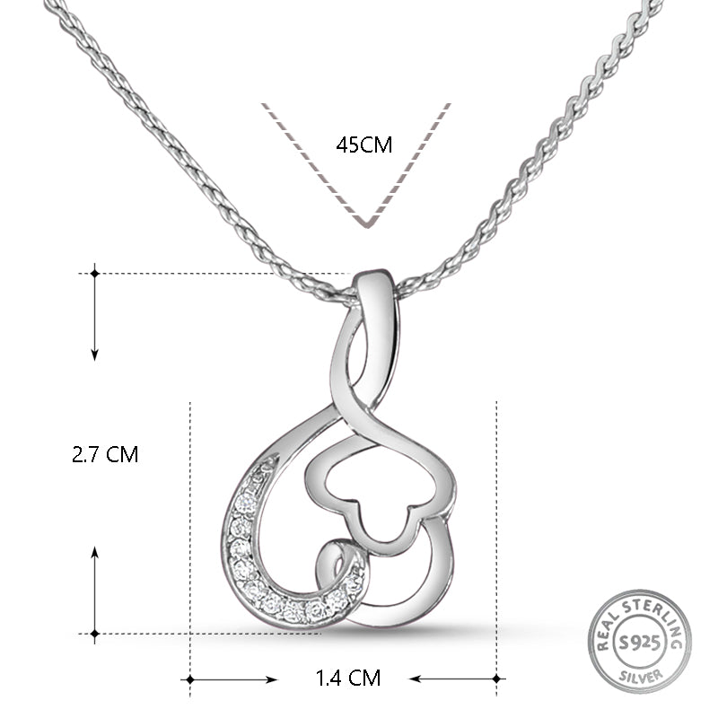 Yuva Manthan 925 Sterling Silver Pendant with chain  (Chain length 18 inches)