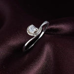 Load image into Gallery viewer, Splendor 925 Sterling Silver Solitaire Ring
