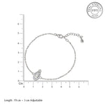 Load image into Gallery viewer, Urmi 925 Sterling Silver Bracelet with Adjustable Length
