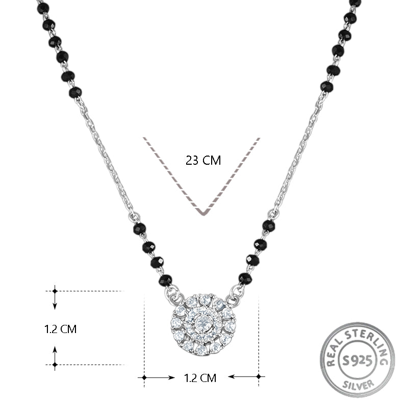 Avanti Mangalsutra in 925 Sterling Silver 17 inches +1 inch adjustable