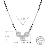 Load image into Gallery viewer, Nakshatram Mangalsutra in 925 Sterling Silver 17 inches +1 inch adjustable
