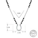 Load image into Gallery viewer, Avanya Mangalsutra in 925 Sterling Silver 17 inches +1 inch adjustable
