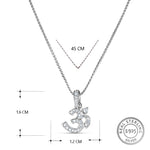 Load image into Gallery viewer, Om 925 Sterling Silver Pendent with Chain ( 16 Inches )
