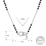 Load image into Gallery viewer, Avanyam Mangalsutra in 925 Sterling Silver 17 inches +1 inch adjustable
