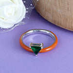 Load image into Gallery viewer, Royal Rainbow 925 Sterling Silver Ring
