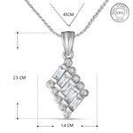 Load image into Gallery viewer, Yuva Mahogany Sterling Silver Pendant with chain (Chain Length 16 inches)
