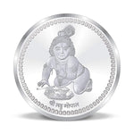 Load image into Gallery viewer, Ladoo Gopal 999 purity Silver Coins  Available in 10 GMS
