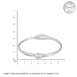 Load image into Gallery viewer, Aradhna 925 Sterling Silver Flexible Bracelet
