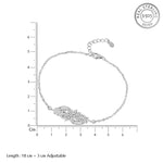 Load image into Gallery viewer, Aura 925 Sterling Silver Bracelet with Adjustable Length
