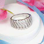 Load image into Gallery viewer, Aparna Eternity 925 Silver Rings
