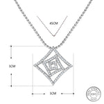 Load image into Gallery viewer, Yuva kaleido 925 Silver Pendant with Chain
