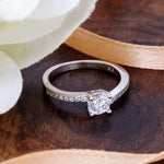 Load image into Gallery viewer, Shubham Solitaire 925 Silver Ring
