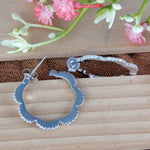 Load image into Gallery viewer, Classic Ripple Hoops 925 Sterling Silver Earrings
