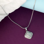 Load image into Gallery viewer, Yuva Mahogany Uni Sterling Silver Pendant with chain (Chain Length 18 inches)
