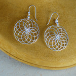 Load image into Gallery viewer, Geometric Link 925 Sterling Silver Earrings
