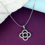 Load image into Gallery viewer, Yuva Mrignaini Sterling Silver Pendant with chain (Chain Length 18 inches)
