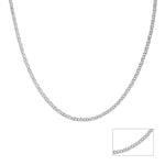 Load image into Gallery viewer, Silver Diago Link 925 Sterling Silver Chain. Length 20 Inches
