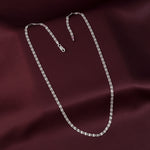 Load image into Gallery viewer, Silver Diago Link 925 Sterling Silver Chain. Length 20 Inches
