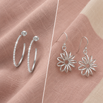 Load image into Gallery viewer, Elegant 925 Sterling Silver Earrings Combo
