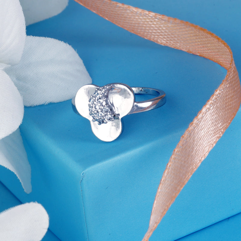 Margaret Flower 925 Sterling Silver Ring