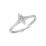 Load image into Gallery viewer, Myrna Halo 925 Sterling Silver Ring
