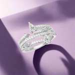 Load image into Gallery viewer, silver ring for women
