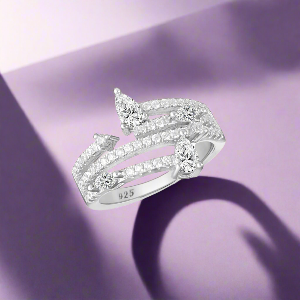 silver ring for women