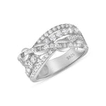 Load image into Gallery viewer, Reena Link Eternity 925 Sterling Silver Ring
