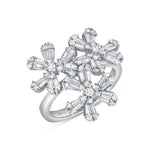 Load image into Gallery viewer, Ethena Flower 925 Sterling Silver Ring
