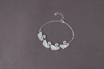 Load image into Gallery viewer, Dancing Swan Bracelet 925 Sterling Silver White, Rhodium Plated. With adjustable Length

