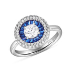 Load image into Gallery viewer, Divine Solitaire Chakra 925 Sterling Silver Ring.
