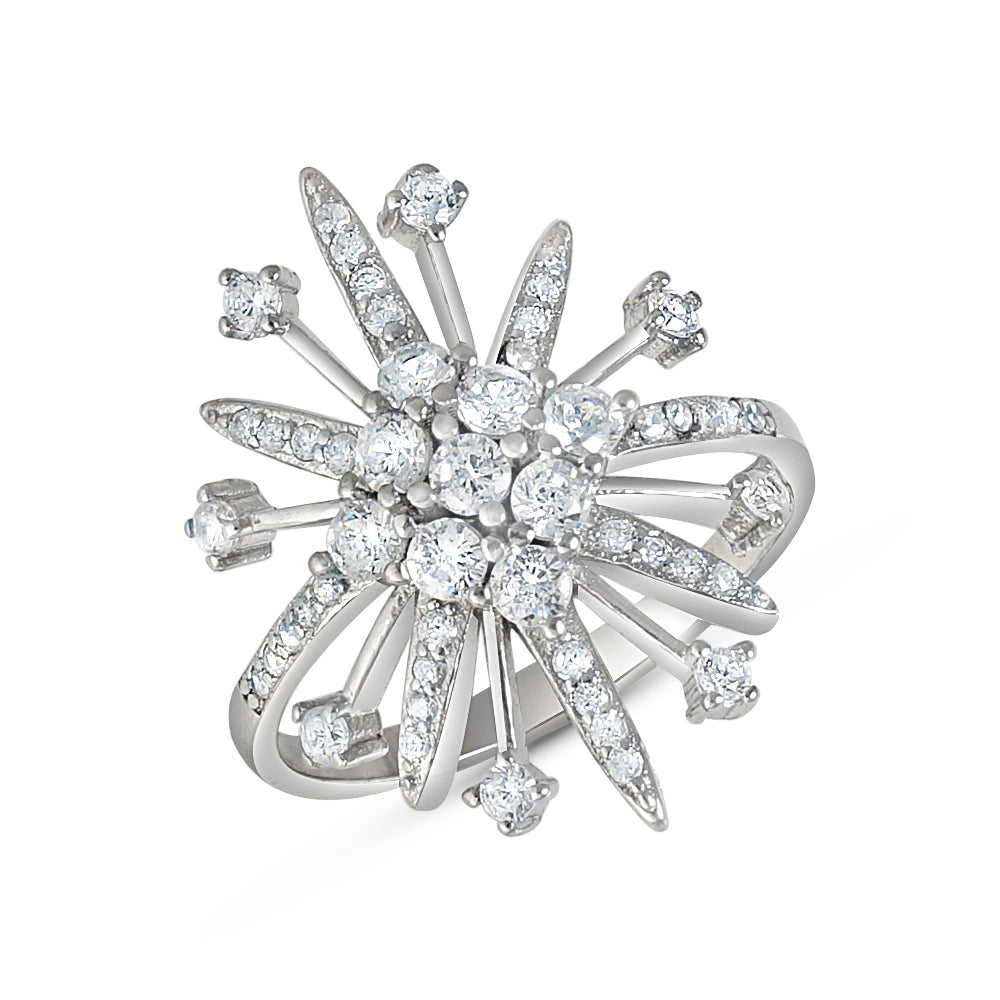 Ethena Star 925 Sterling Silver Ring