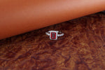 Load image into Gallery viewer, Eternz Red 925 Sterling Silver Ring
