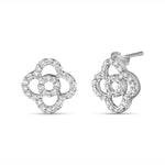 Load image into Gallery viewer, Clover Ultra 925 Sterling Silver Stud Earrings
