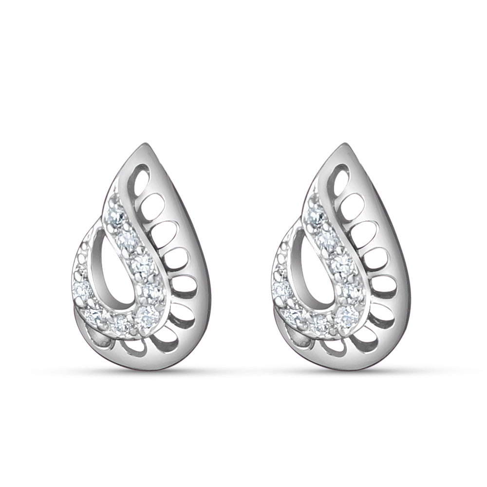 Drop Ultra 925 Sterling Silver Stud Earrings