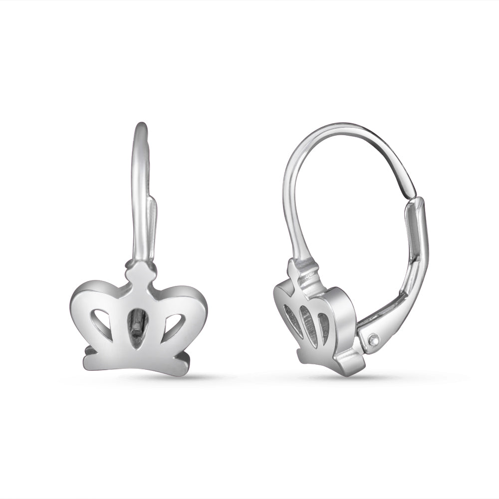 Queen's Crown Bali 925 Sterling Silver Earrings