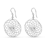 Load image into Gallery viewer, Geometric Link 925 Sterling Silver Earrings
