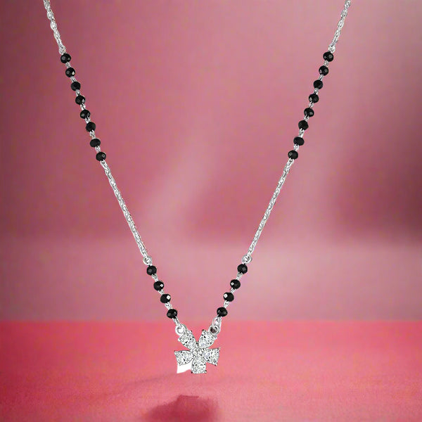 SIlver Mangalsutra
