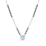 Load image into Gallery viewer, Mannat Mangalsutra in 925 Sterling Silver 17 inches +1 inch adjustable
