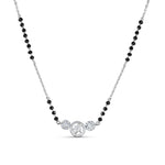 Load image into Gallery viewer, Nitya Mangalsutra in 925 Sterling Silver 17 inches +1 inch adjustable
