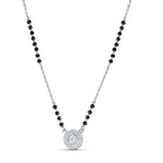 Load image into Gallery viewer, Mridula Mangalsutra in 925 Sterling Silver 17 inches +1 inch adjustable
