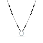 Load image into Gallery viewer, Avanya Mangalsutra in 925 Sterling Silver 17 inches +1 inch adjustable
